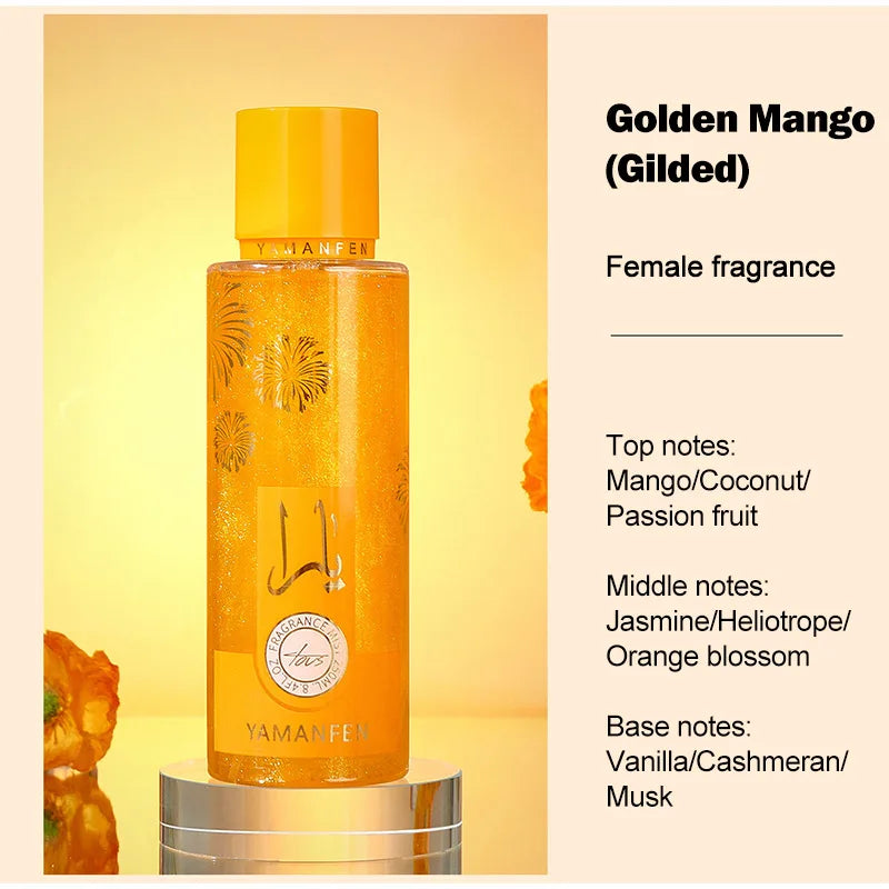 250ml Body Mist Long Duration Fruity Body Spray Perfume Natural Lasting Fragrance Body Deodorant Crush Scent Moisturize Skin New