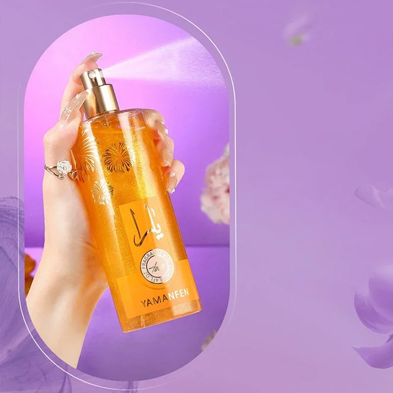 250ml Body Mist Long Duration Fruity Body Spray Perfume Natural Lasting Fragrance Body Deodorant Crush Scent Moisturize Skin New