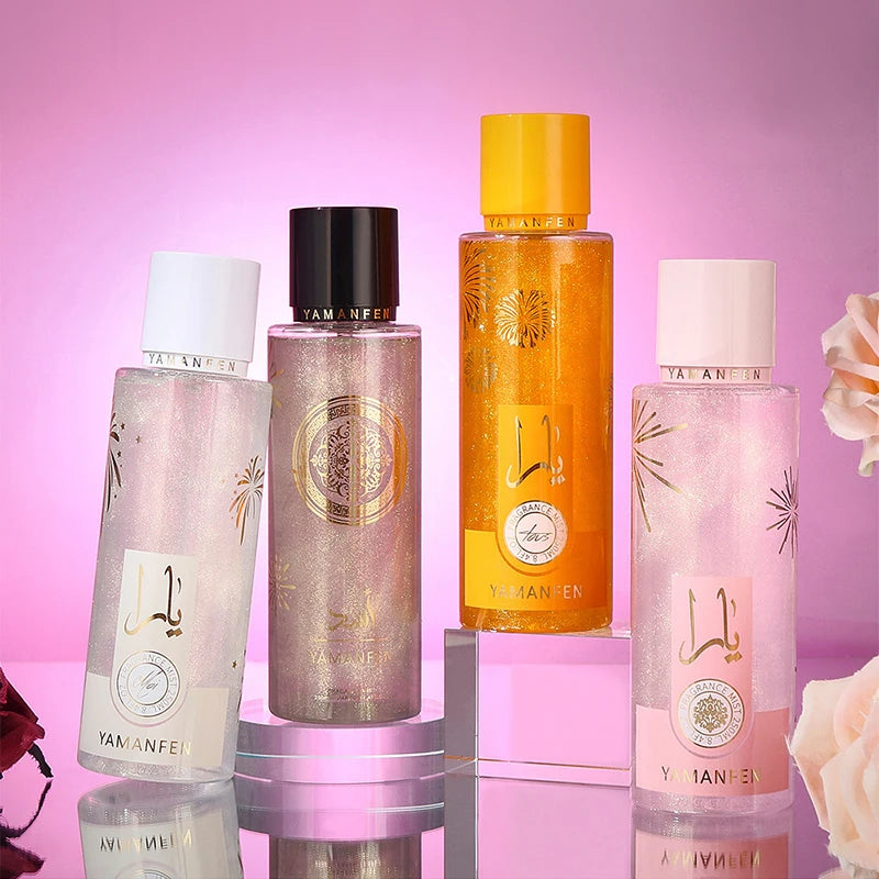 250ml Body Mist Long Duration Fruity Body Spray Perfume Natural Lasting Fragrance Body Deodorant Crush Scent Moisturize Skin New