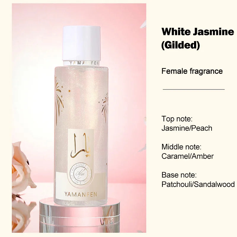 250ml Body Mist Long Duration Fruity Body Spray Perfume Natural Lasting Fragrance Body Deodorant Crush Scent Moisturize Skin New