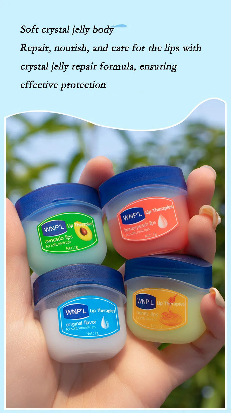 4PCS Moisturizing Lip Balm Healing All-natural Lip Mask For Dry Lips Lip Moisturizing Power Lip Care Nourishing Repair