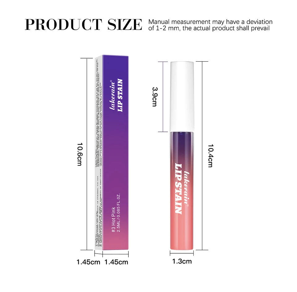 Lip Stain Peel Off and Reveal Long Lasting Waterproof Pink Lip Tint Transfer Proof Natural Lip Stain