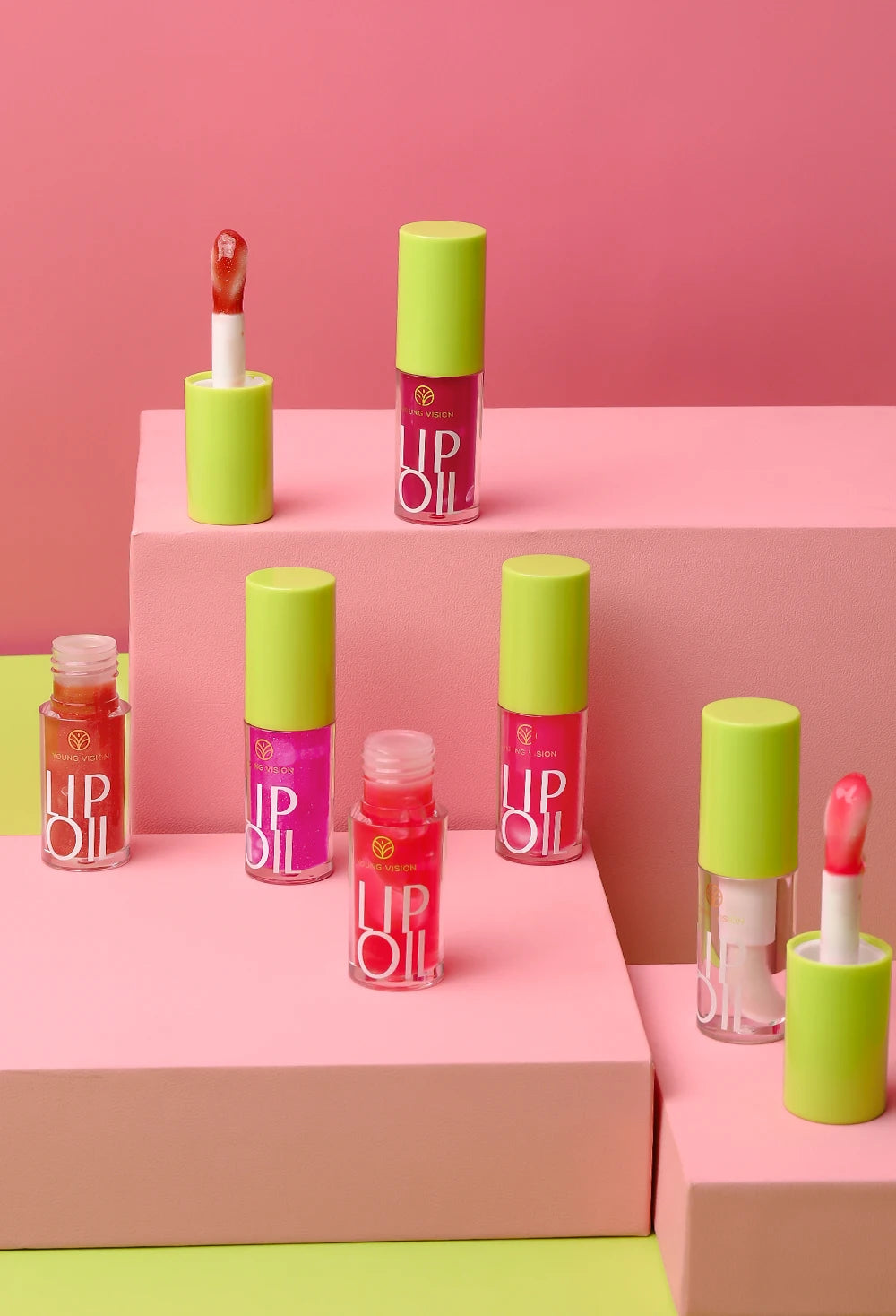 YOUNG VISION Transparent Lip Oil 6 Colors Available for Lip Moisturizing Lip Oil, Lip Enriching Lip Protection, Lipgloss