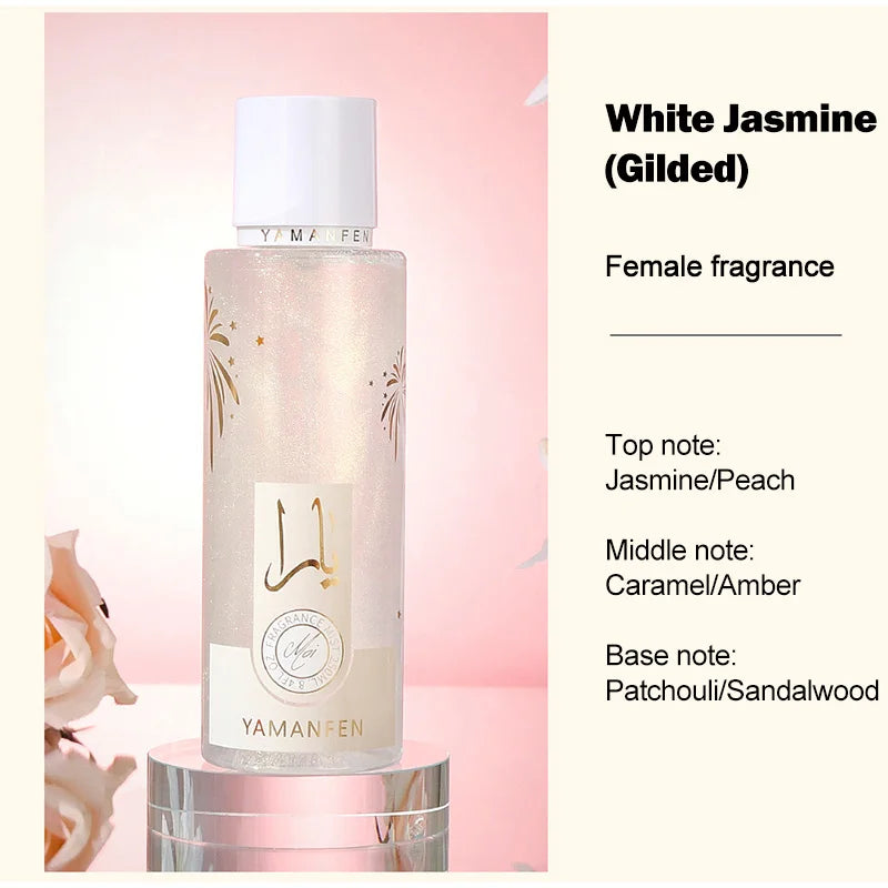 250ml Body Mist Long Duration Fruity Body Spray Perfume Natural Lasting Fragrance Body Deodorant Crush Scent Moisturize Skin New