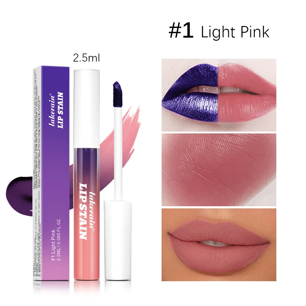 Lip Stain Peel Off and Reveal Long Lasting Waterproof Pink Lip Tint Transfer Proof Natural Lip Stain