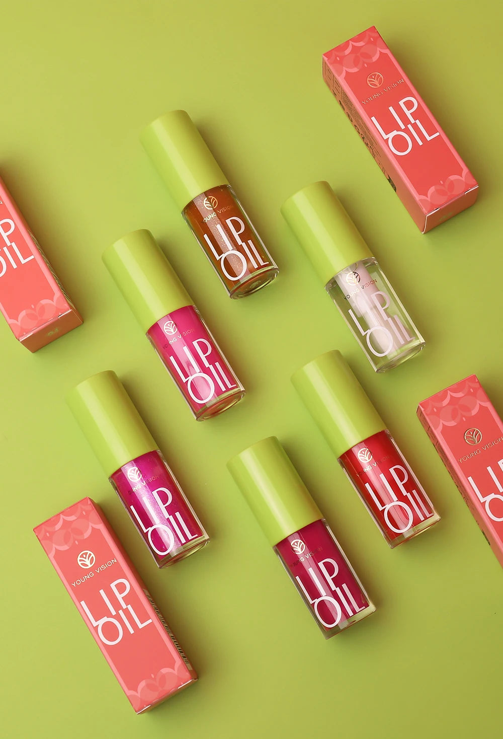 YOUNG VISION Transparent Lip Oil 6 Colors Available for Lip Moisturizing Lip Oil, Lip Enriching Lip Protection, Lipgloss