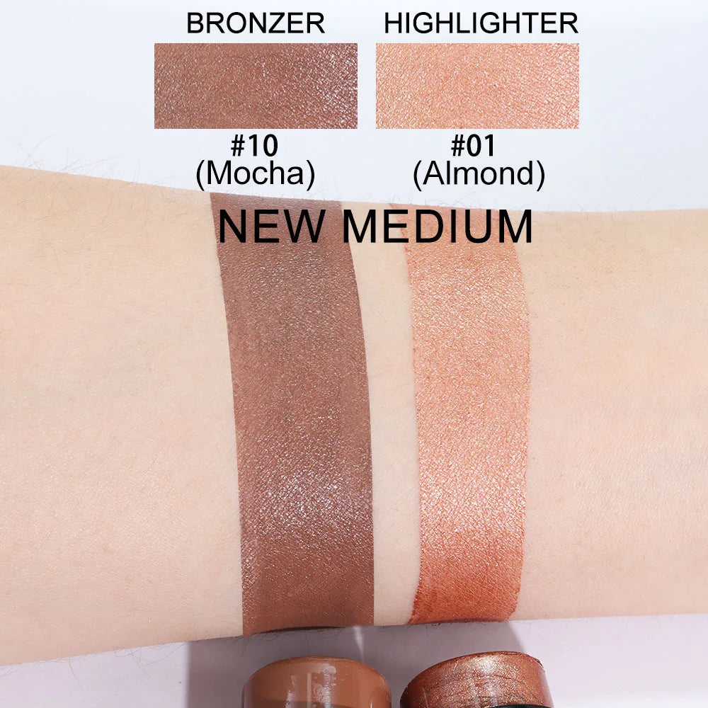 Highlighting&Bronzer Stick Face Brightening Blusher Rouge Concealer Pen Long Lasting Corrector Nose Shadow Contouring Cosmetics