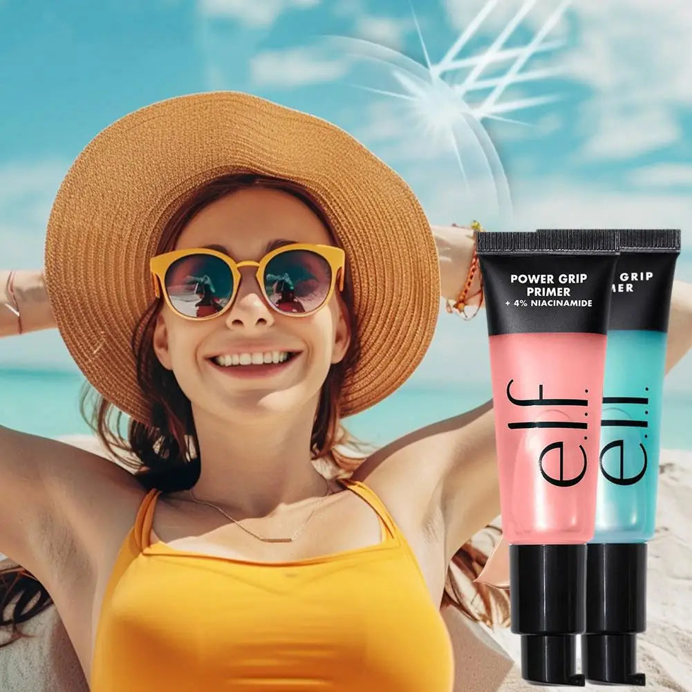 Moisturizing 4% Niacinamide Primer Gel Brightening Hyaluronic Acid Hydrating Power Grip Wear Face Brighten Contour Makeup