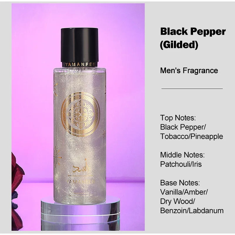 250ml Body Mist Long Duration Fruity Body Spray Perfume Natural Lasting Fragrance Body Deodorant Crush Scent Moisturize Skin New