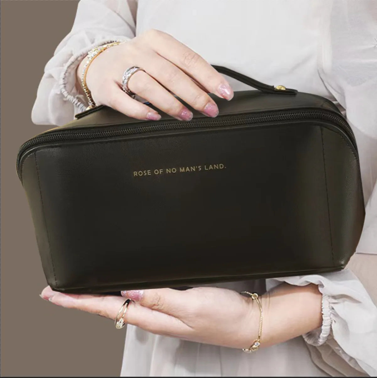 Makeup Bag Female  Make Up Case Storage Pouch Luxury Lady Box Cosmetic Bag Organizer Bag For Travel Zip Christmas Gift
