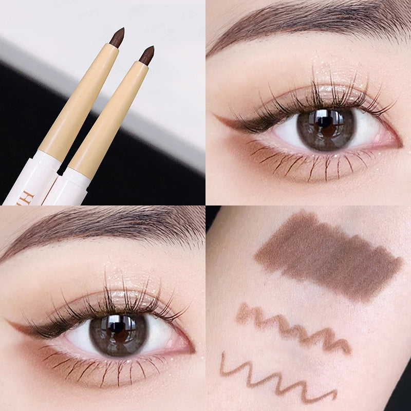 HISYI Waterproof, long-lasting, non-smudge-free eyeliner, suitable for beginners and easy to use, natural slim gel eyeliner