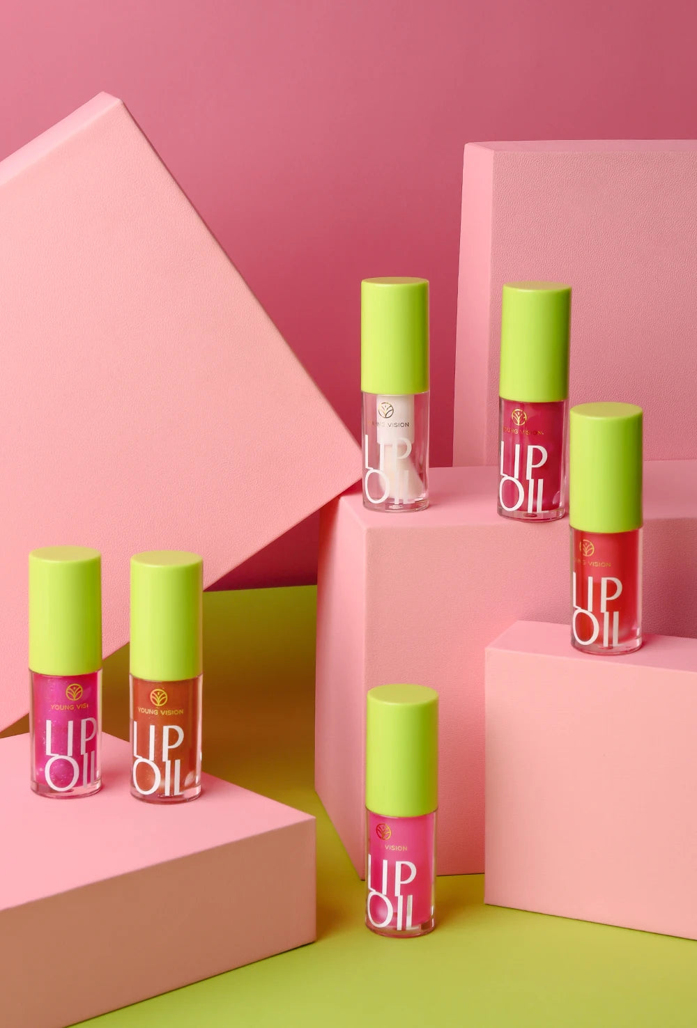 YOUNG VISION Transparent Lip Oil 6 Colors Available for Lip Moisturizing Lip Oil, Lip Enriching Lip Protection, Lipgloss